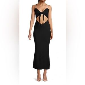 Danielle Bernstein - Knotted Maxi - Black - Size Medium